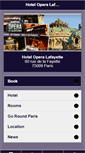 Mobile Screenshot of hoteloperalafayette.com